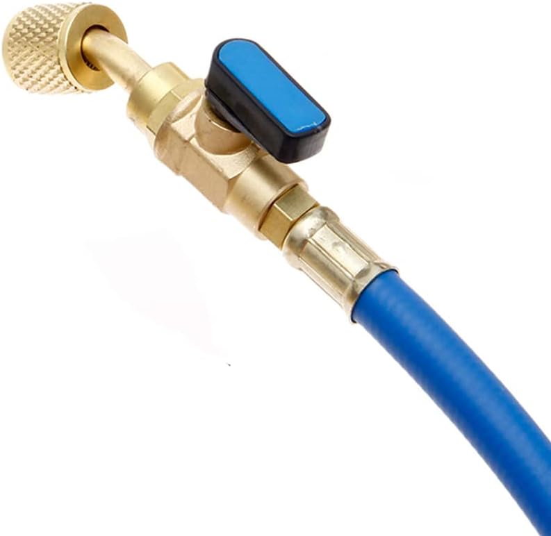 Blue Valuable Hose with Key Cooling Load 1/4 x 5/16 1500 mm R410 R32