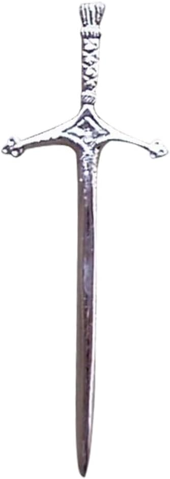 Kilt Pin Celtic Design Chrome Plated Kilt Accessory