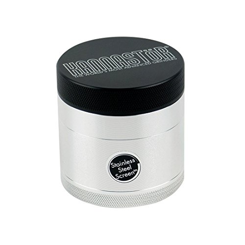 Kannastor SK-M4-22 Herb grinder, 2.2", Silver