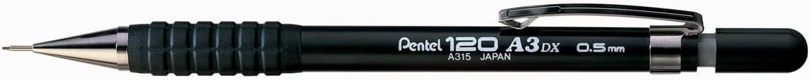 120 0.5mm Pencil with Rubber Grip