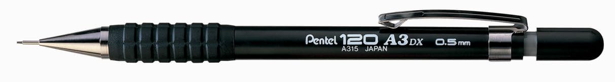 Pentel 120 0.5mm Pencil with Rubber Grip