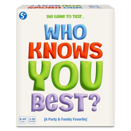 Skillmatics Card Game Who Knows You Best? Hilarious Family Party Game