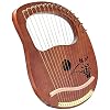 AACXRCR 16 Metalen String Hand-Hard Harp Harp Mahonie Body Klassieke Muziekinstrument Gift (Kleur: H) (Color : B)