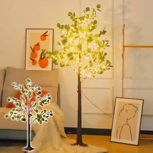 Amazon｜seathestars ブランチツリー ユーカリ 130cm 観葉植物