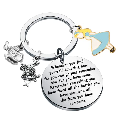 TIIMG Alice Inspirational Quote Gift Movie Fans Gift Motivational Gift for Daughter Granddaughter Niece
