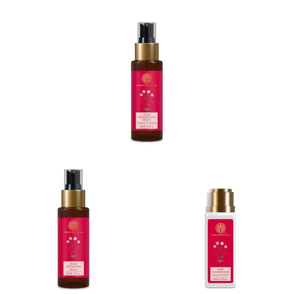 Forest Essentials Hair Thickening Spray & Shikakai 50ml (Hair Spray