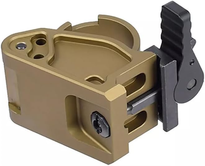 FTC 30mm Ring Tube Flip-to-Center QD Magnifier Scope Mount Base，2.26" Optical Centerline Hieght，Quick Detach Release，Fit 3XMAG/3X-C Etc 30mm Tube Body Magnifiers，for 20mm Picatinny Rail，Tan