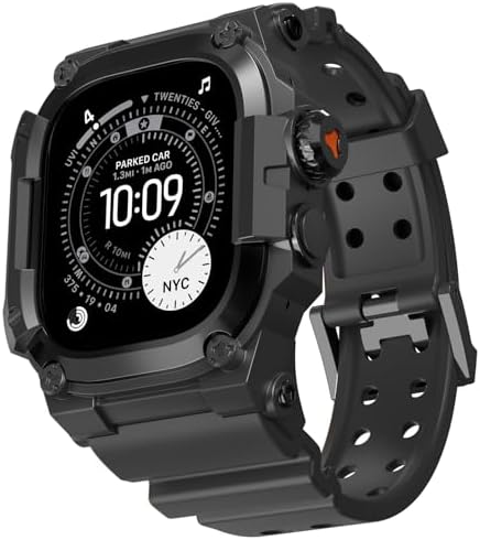iWatch Stand and Rugged Case with Band image 2