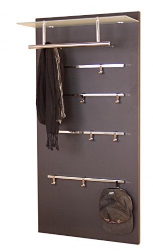 Garderoben-Paneel 1200.CSF in schwarz beschichtet von Heinz Hofmann Cover