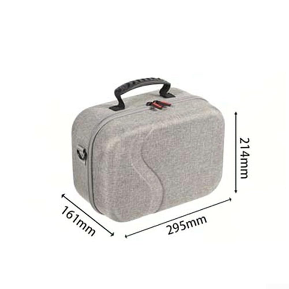 Custodia Rigida EVA per Meta 3S 3 2 Protezione Urto Custodia(Gray) | Materiale EVA robusto, assorbimento urti, per protezione acqua, fit per preciso per 3S 3 2, viaggio sicuro