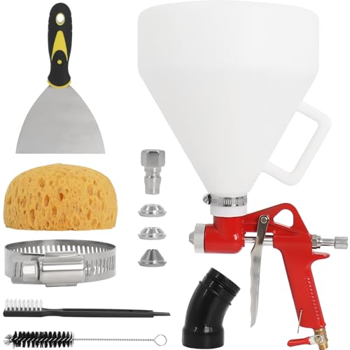 Drywall Texture Sprayer with Elbow Hose and Nozzles