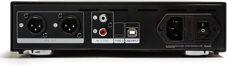 HIFIMAN EF400 Desktop Balanced Headphone DAC& Amplifier with Himalaya R2R DAC, 3.5/4.4/6.35mm Output for Home Audio