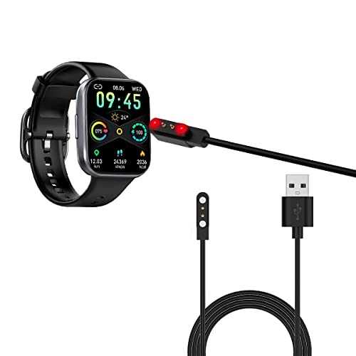 yiqungo Cargador de reloj inteligente, cable de carga USB magnético para reloj inteligente MOLOCY Jugeman Q23