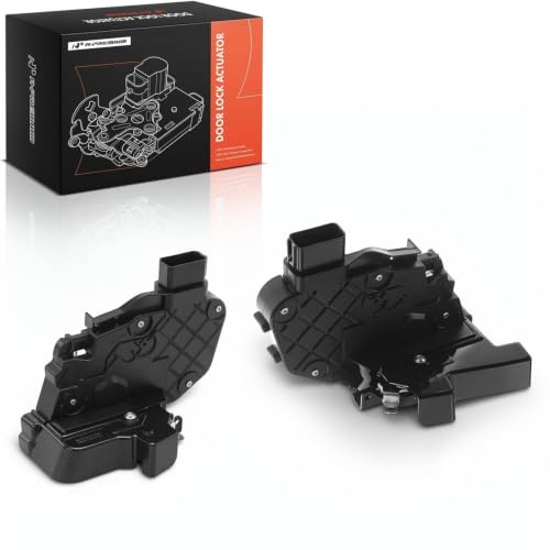 Image of A-Premium Front Door Latch Lock Actuator Compatible with Land Rover Vehicles - LR2 2008-2015, LR3 2006-2009, LR4 2010-2016, Range Rover Evoque 2012-2017, Range Rover Sport 2007-2013, 2-PC Set