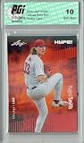 Hagen Smith Rookie Card 2024 Leaf HYPE! MLB Orange Shimmer 1/1#145 PGI 10
