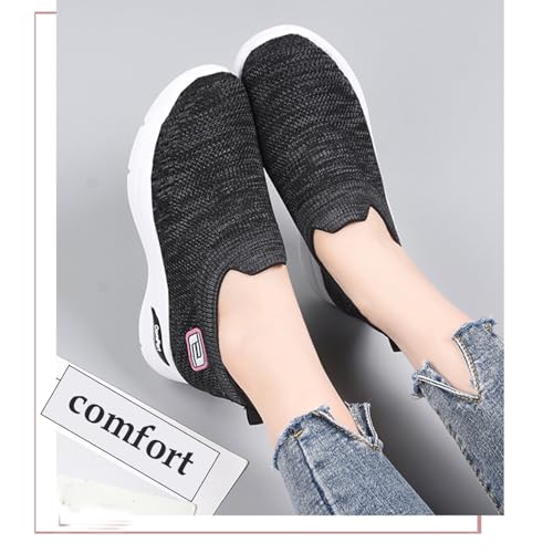 Womens Orthopedic Sneakers with Arch Support Air Cushion Slip on Walking Shoes Comfortable Breathable Non Slip Work Shoes3