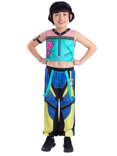 Disfraz oficial Zoey Huntrix K-Pop de Rubies