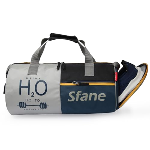 Sfane Gym Bag/Duffle Bag/Sports Bag/Shoulder Bag/Sports Bags/Gym Bags for Men & Women (Navy Blue)