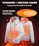 Zoom IMG-2 wodesid felpa con cappuccio riscaldata Zoom IMG-2 wodesid felpa con cappuccio riscaldata