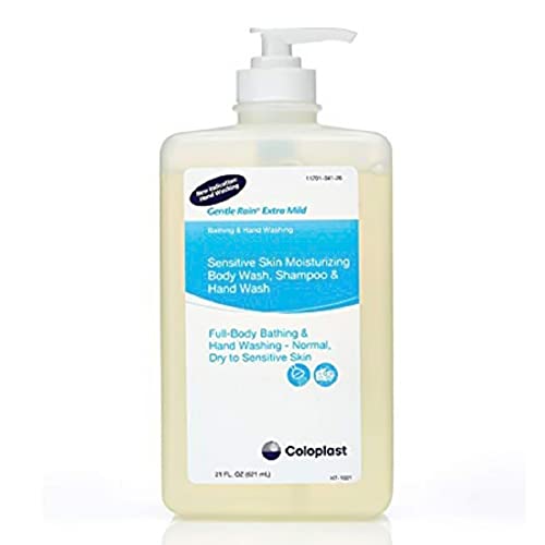 Image of Coloplast 72331700 Shampoo And Body Wash Gentle Rain 21 Oz. Bottle 7233 Box Of 1