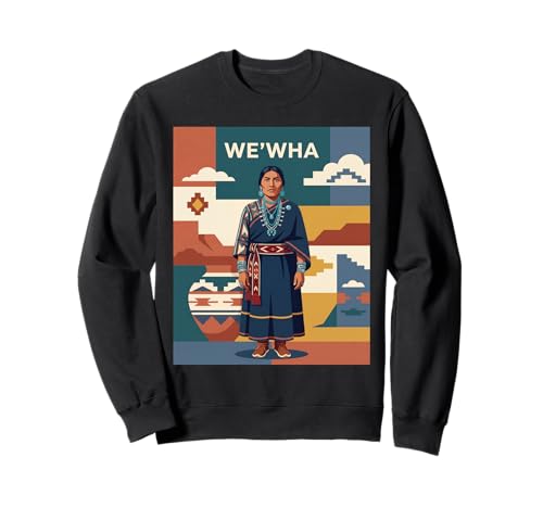 We'wha - Zuni Native American lhamana Gender History Sweatshirt