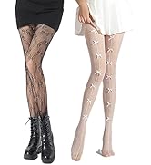 IYOU Sexy Strass Fischnetz Strümpfe Weiß Schleife Schier Strumpfhose Bling Kristall Party Strumpf...