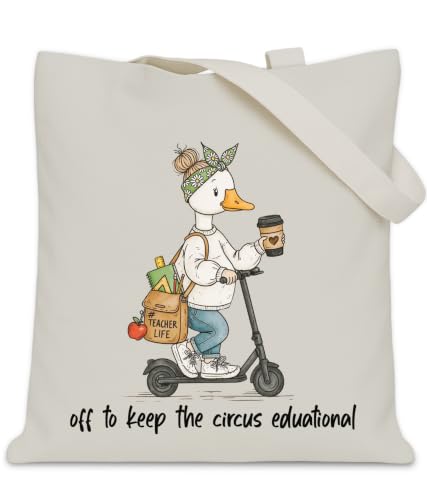 Image of Aesthetic Tote Bag for Women Girls, Stylish Tote Bag for Friends Besties Coworker