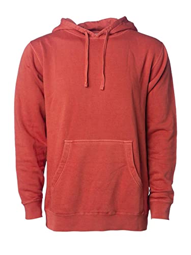 Independent Trading Co. - Midweight Pigment-Dyed Hooded Sweatshirt - PRM4500 - XL - Pigment Amber