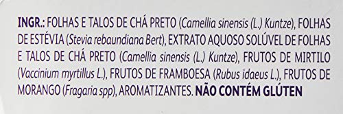 Chá Gelado Leão Chá Preto e Frutas Vermelhas 10 Sachês