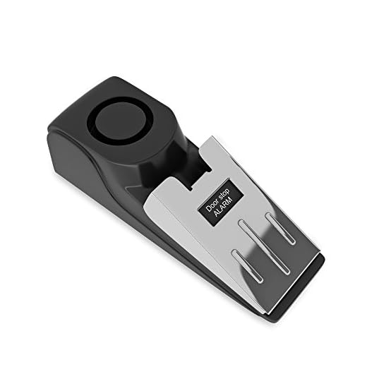 Trademark Global 72-0850 Super Door Stop Alarm - Great for Traveling - As Seen on TV