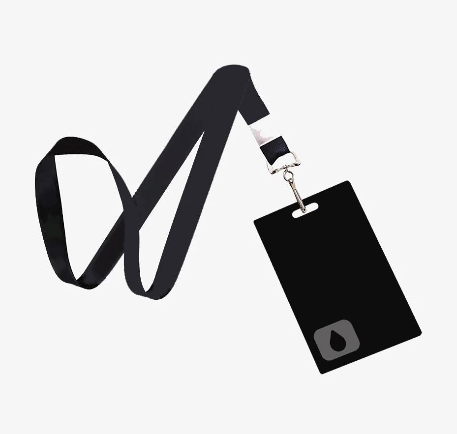 Severance Keycard ID Badge Black PVC Card Lanyard : Amazon.ca