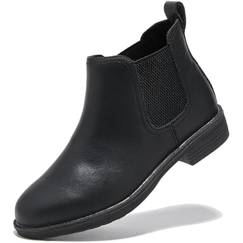 TRULAND Women's Classic Leather Chelsea Boots Cover