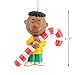 Hallmark Peanuts Franklin with Candy Cane Christmas Ornament, Gifts for Peanuts Fans