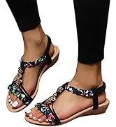 Dasongff Sandale Femme Talon Compensé Plate-Forme Espadrilles Compensées Décontractées D'été Compensées à Bout Ouvert à Talons Hauts Mules à Plateforme Antidérapantes Sandales