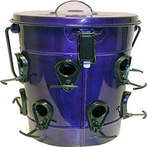 Heath 298364 Bucket Seed Feeder, Purple