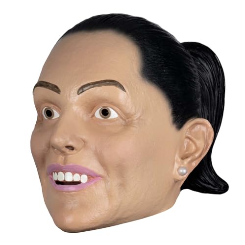 Demonio, Toy REV Máscara de Claudia Sheinbaum.Máscara Politico Mexicano. Máscara Candidata a Presidencia. Máscara Unitalla de Látex para Adulto.Ideal para...