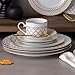 Noritake Eternal Palace Gold 40-Piece Dinnerware Set, Service for 8