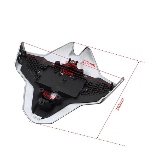 Capot de carénage de queue premium pour selle de moto S1000 RR 2024 - 4