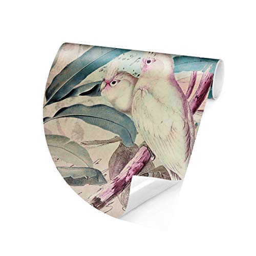 Bilderwelten Carta da parati rotonda autoadesiva