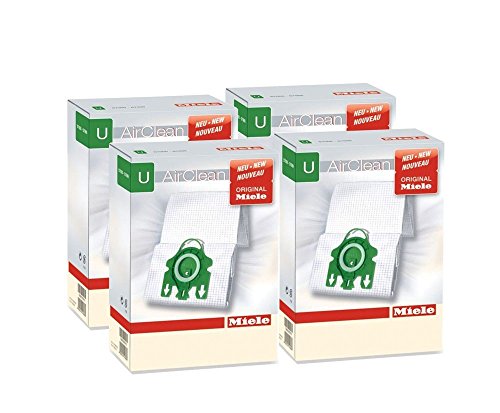Miele Style U Vacuum Bags Includes 16 bags + 8 Filters