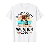 Panama Canal 2026 Vacation Beach Matching Family Group T-Shirt