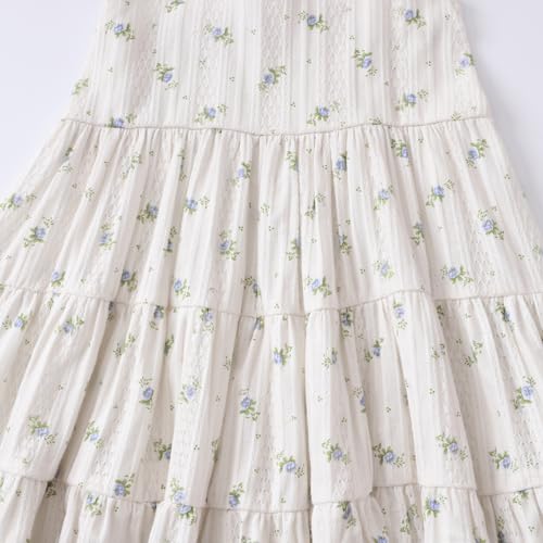 Kids Toddler Baby Girls Dress Ruffle Sleeveless Princess Dress Summer Beach Sundress4