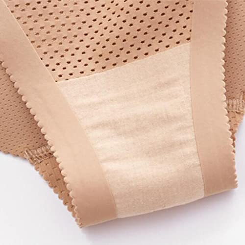 Bragas moldeadoras para glúteos y caderas reductoras color piel M faja invisible mujer 3