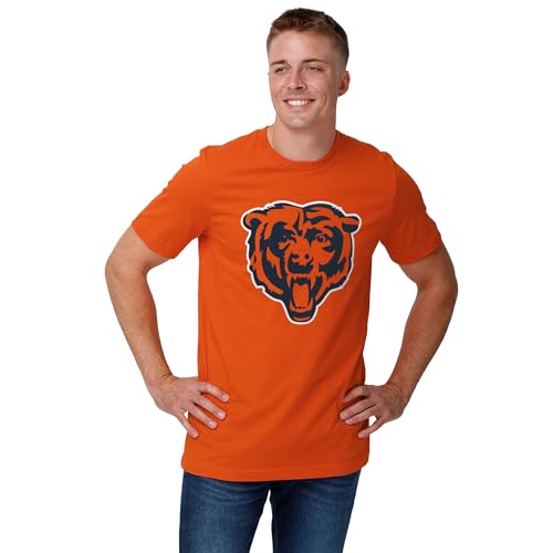 Image of FOCO Men's NFL Team Primary Logo Black Short Sleeve T-Shirt