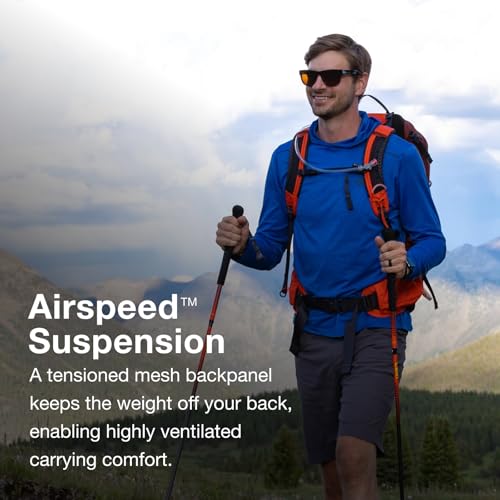 Osprey Manta 34L Men's Hiking Backpack with Hydraulics Reservoir, Oak Leaf Orange4