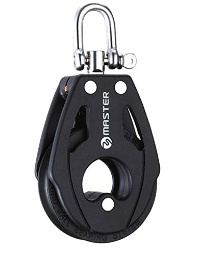 Marine Boat Yacht Sailboat Hardware 75mm 2 15/16 inch Single Swivel Shackle Block Master BB-0701F