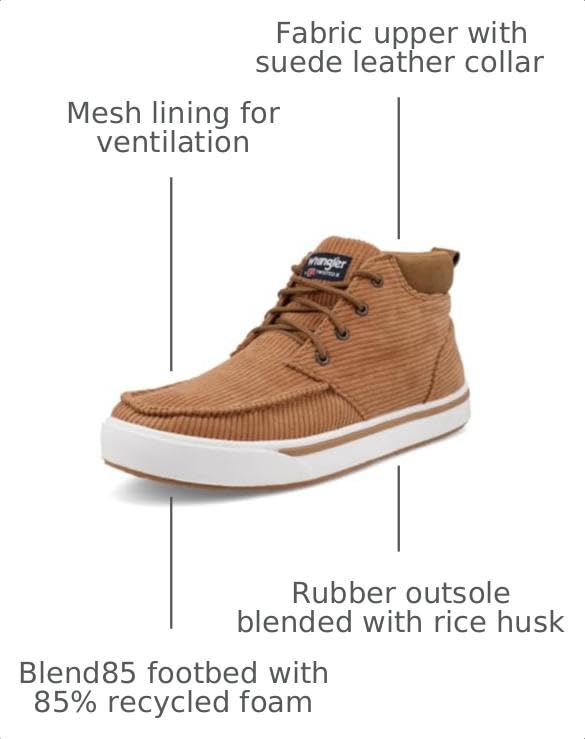 Image of Twisted X Men's Wrangler By Kicks Casual Shoes Moc Toe - MCA0072 11 D(M) US