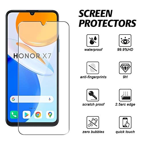 Ysjisy Cover per Honor X7, Morbido Trasparente TPU...