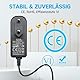 15 V 1 A/1000 mA 1,8 m Langer Netzteiladapter, AC 100–240 V auf DC 15 V 1 A Schaltadapter-Wandstecker mit 3 Spitzen für Cat Open Air Selbstreinigung, Starthilfe und mehr, CE-Zertifiziert