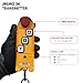 JEICO Crane Hoist Industrial Wireless Remote 3 Buttons Controller JREMO 3K (1 Transmitter + 1 Receiver) Yellow, Made in Korea